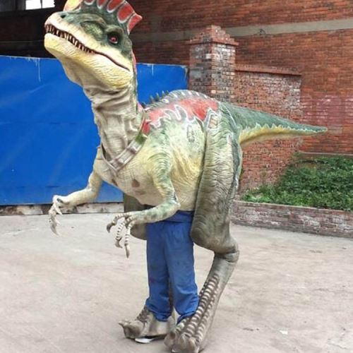 Siliconen rubber dinosaurus kostuum