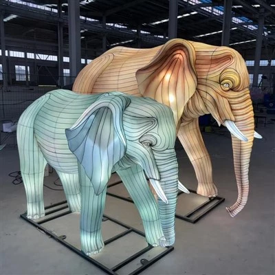 Chinese olifantenlantaarns